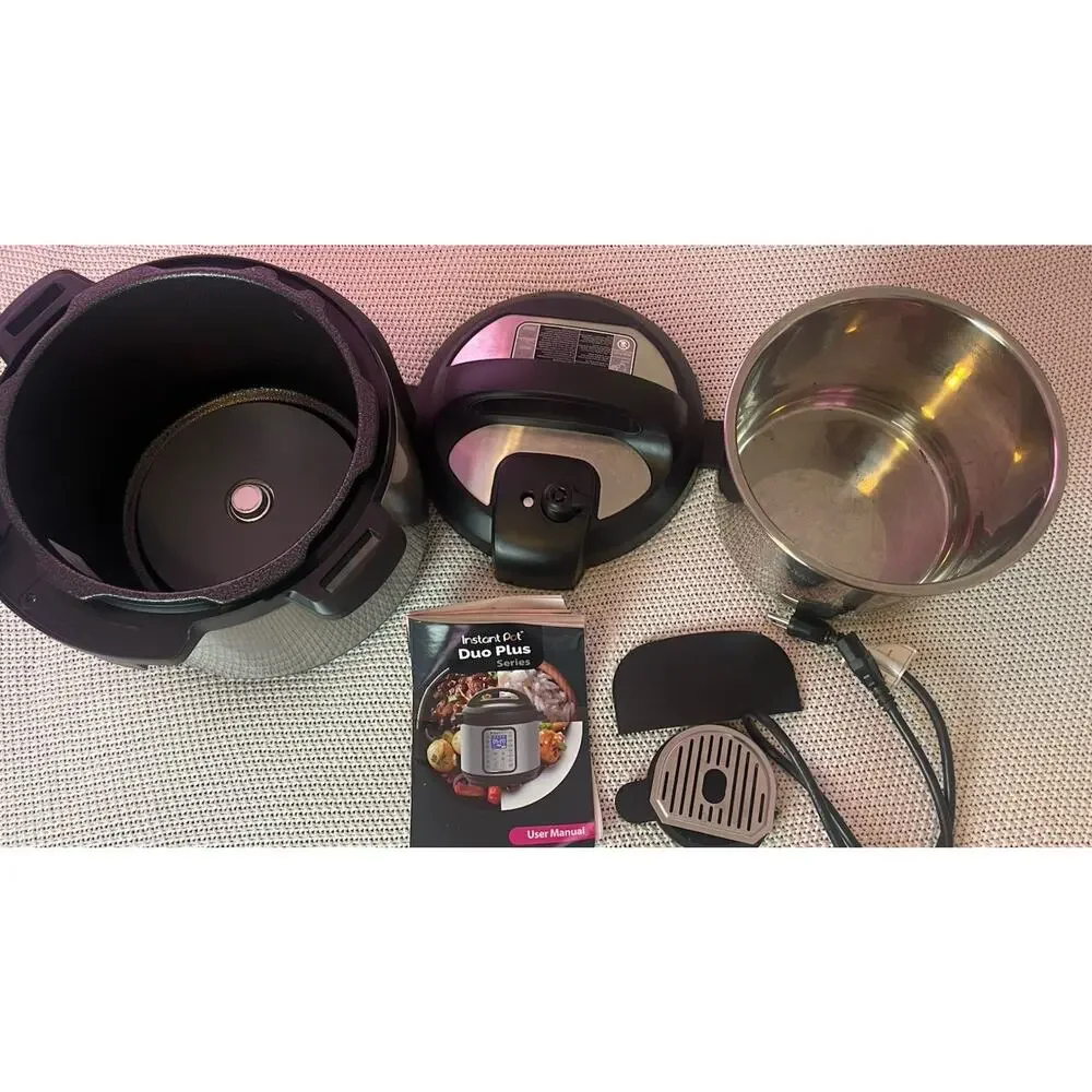 Instant Pot DUO Plus 6Qt 9in-1 Electric Pressure Cooker Stainless steel IPDUO60.